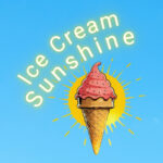ice cream sunshine